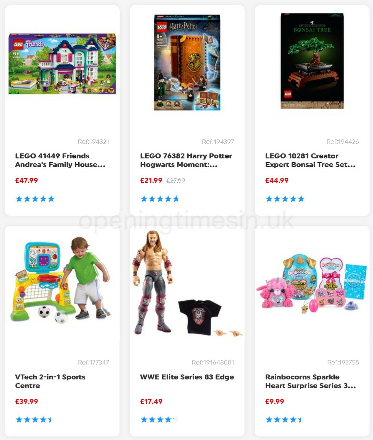 Smyths Toys Offers from 3 April