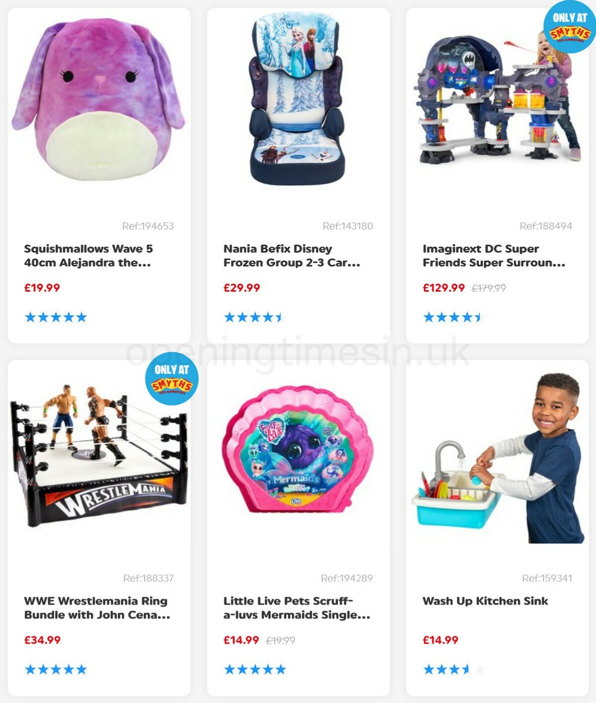 Smyths Toys Offers from 3 April