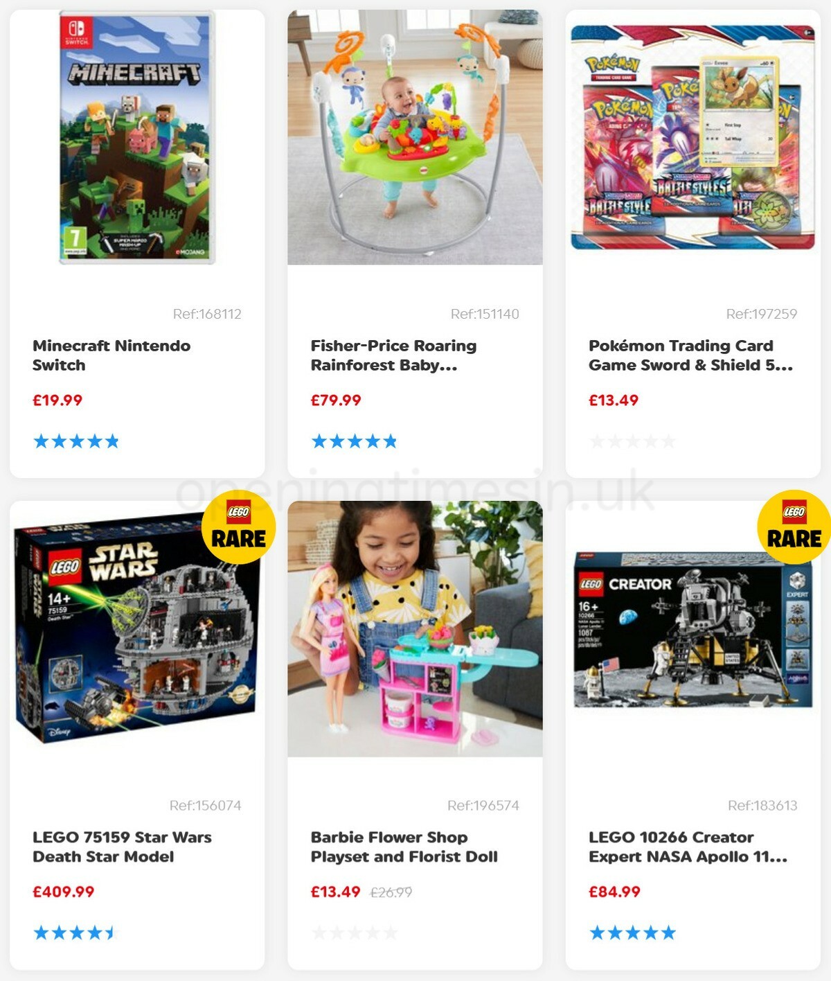 Smyths Toys Offers from 3 April