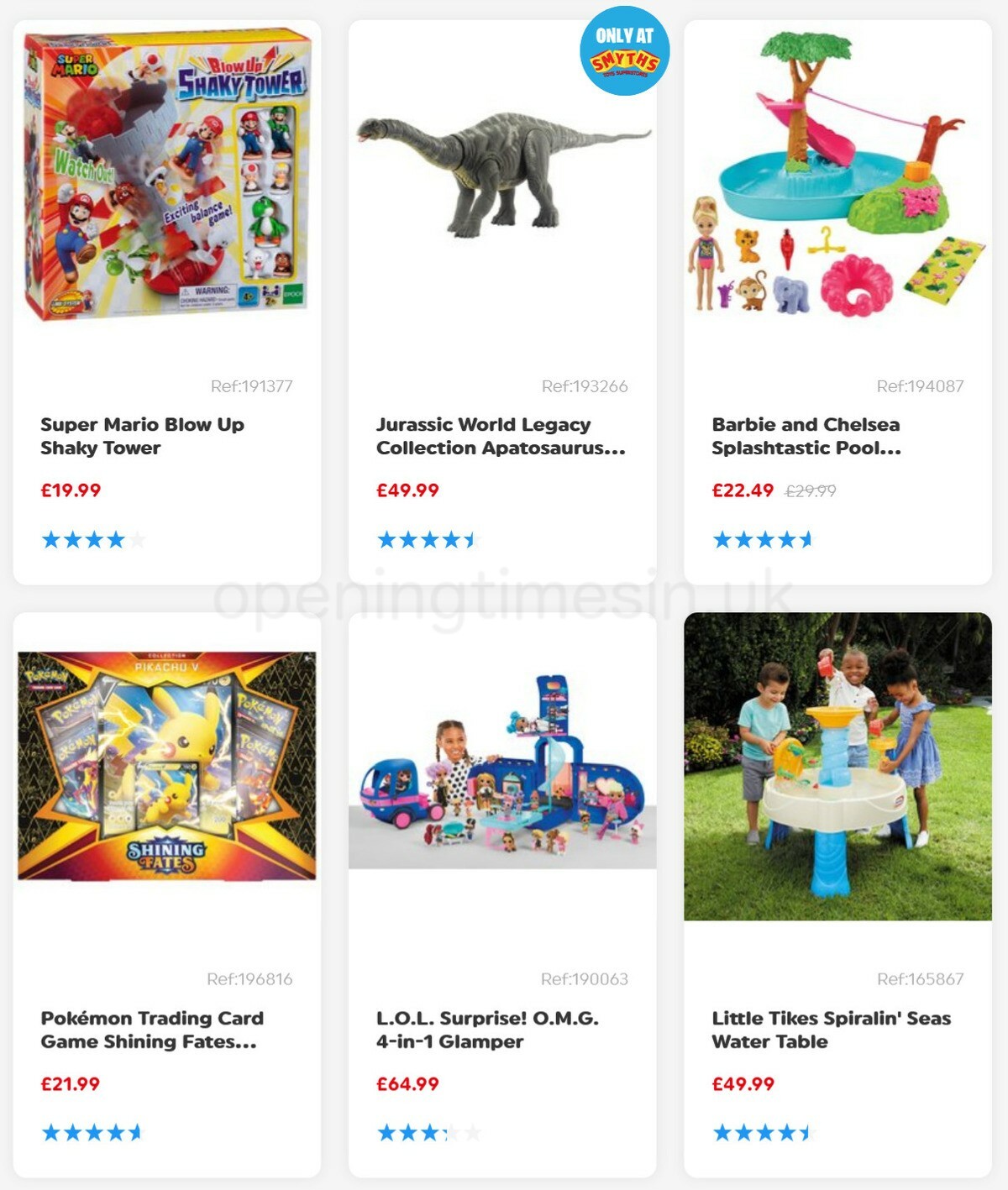 Smyths Toys Offers from 3 April