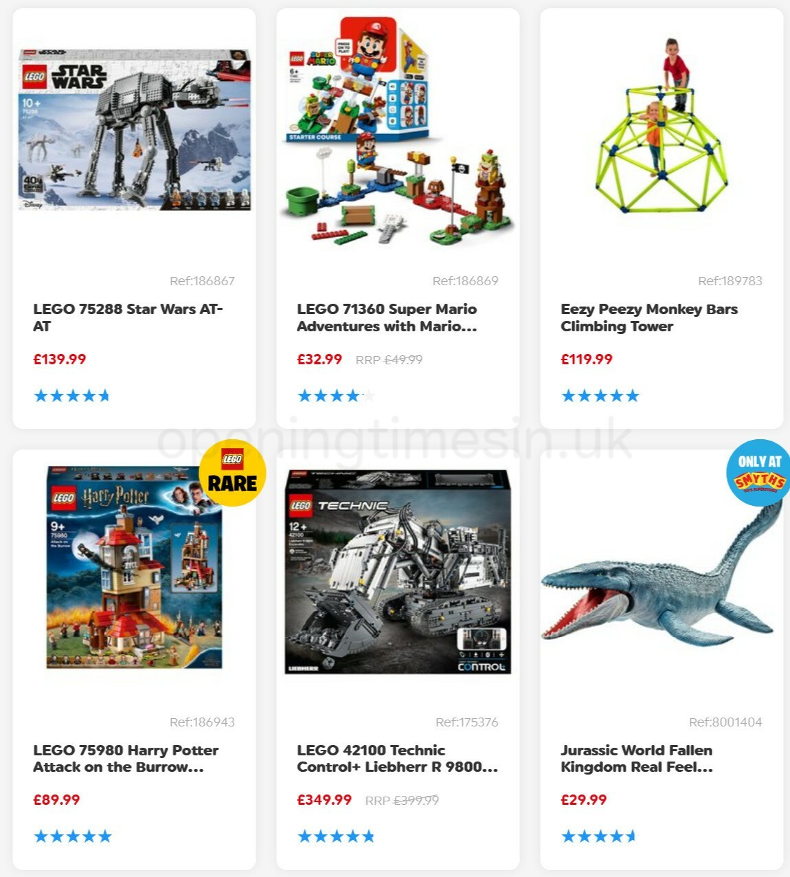 Smyths Toys Offers from 17 April