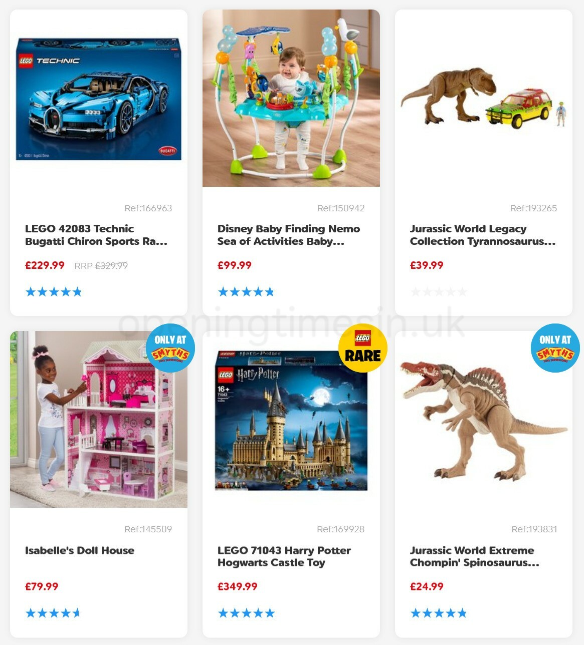 Smyths Toys Offers from 17 April