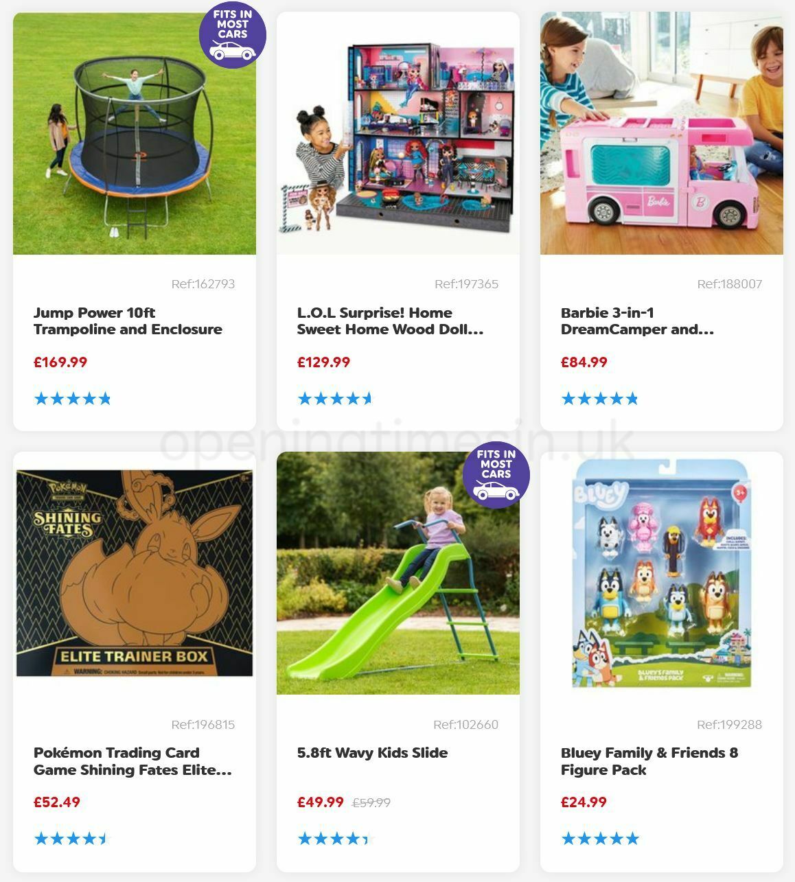 Smyths Toys Offers from 6 August