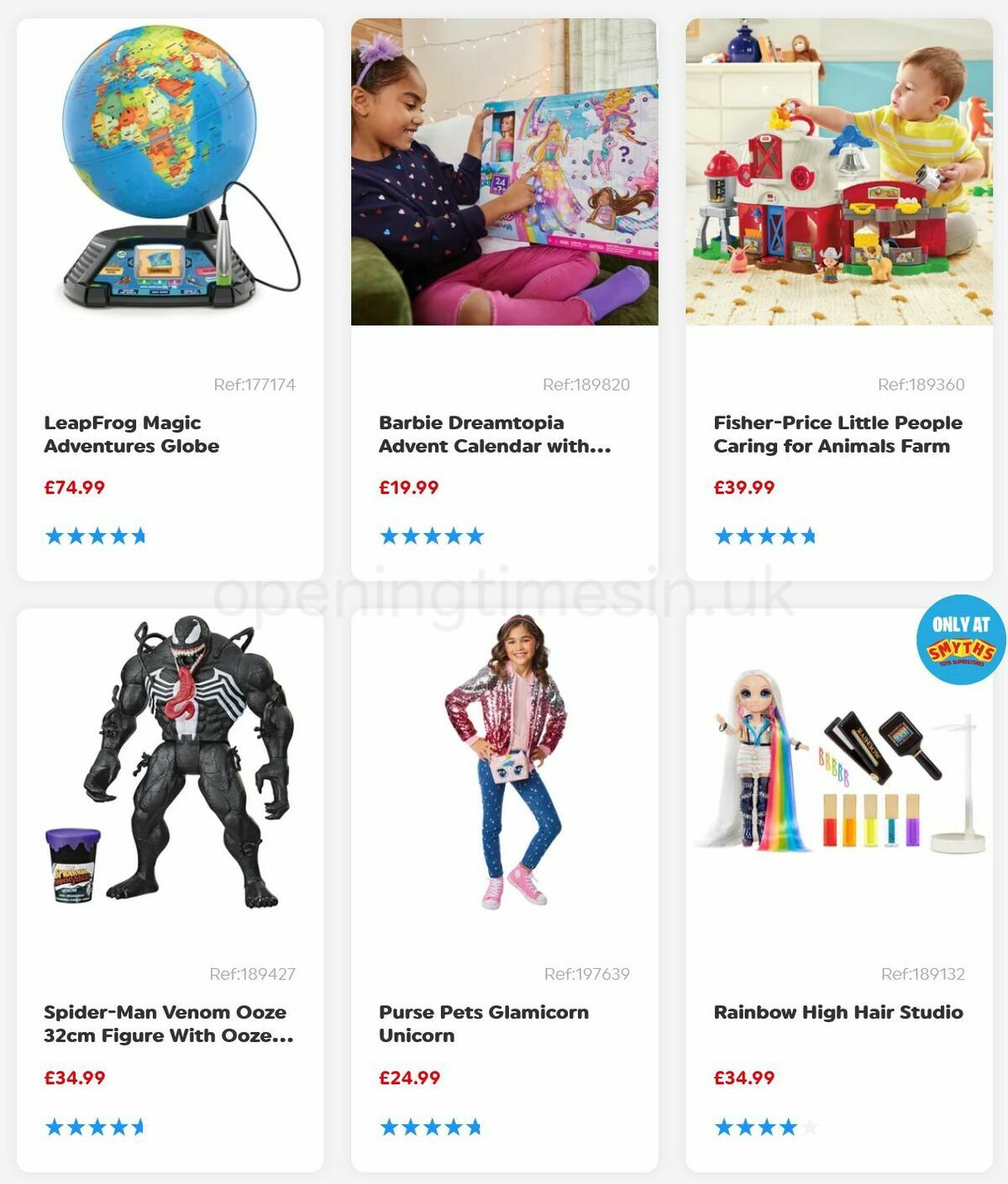 Smyths Toys Offers from 16 October