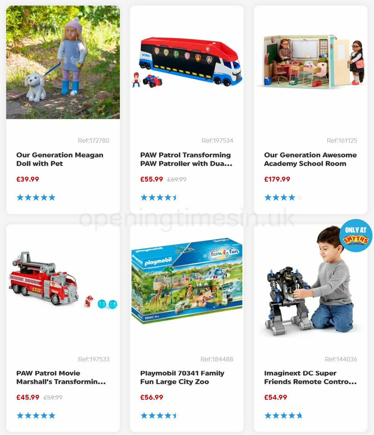 Smyths Toys Offers from 16 October