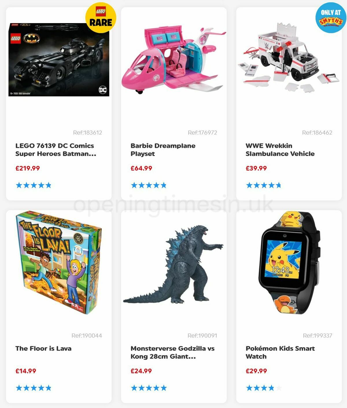 Smyths Toys Offers from 16 October