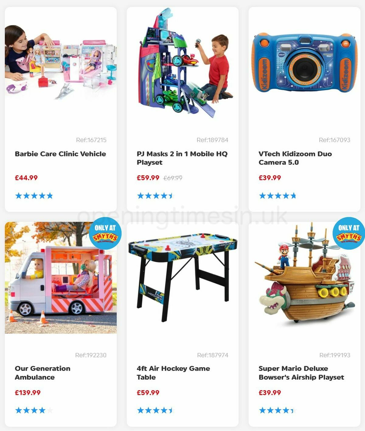 Smyths Toys Offers from 16 October