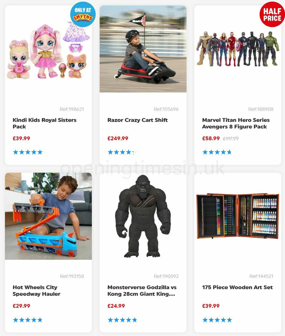 Smyths Toys Offers from 16 October