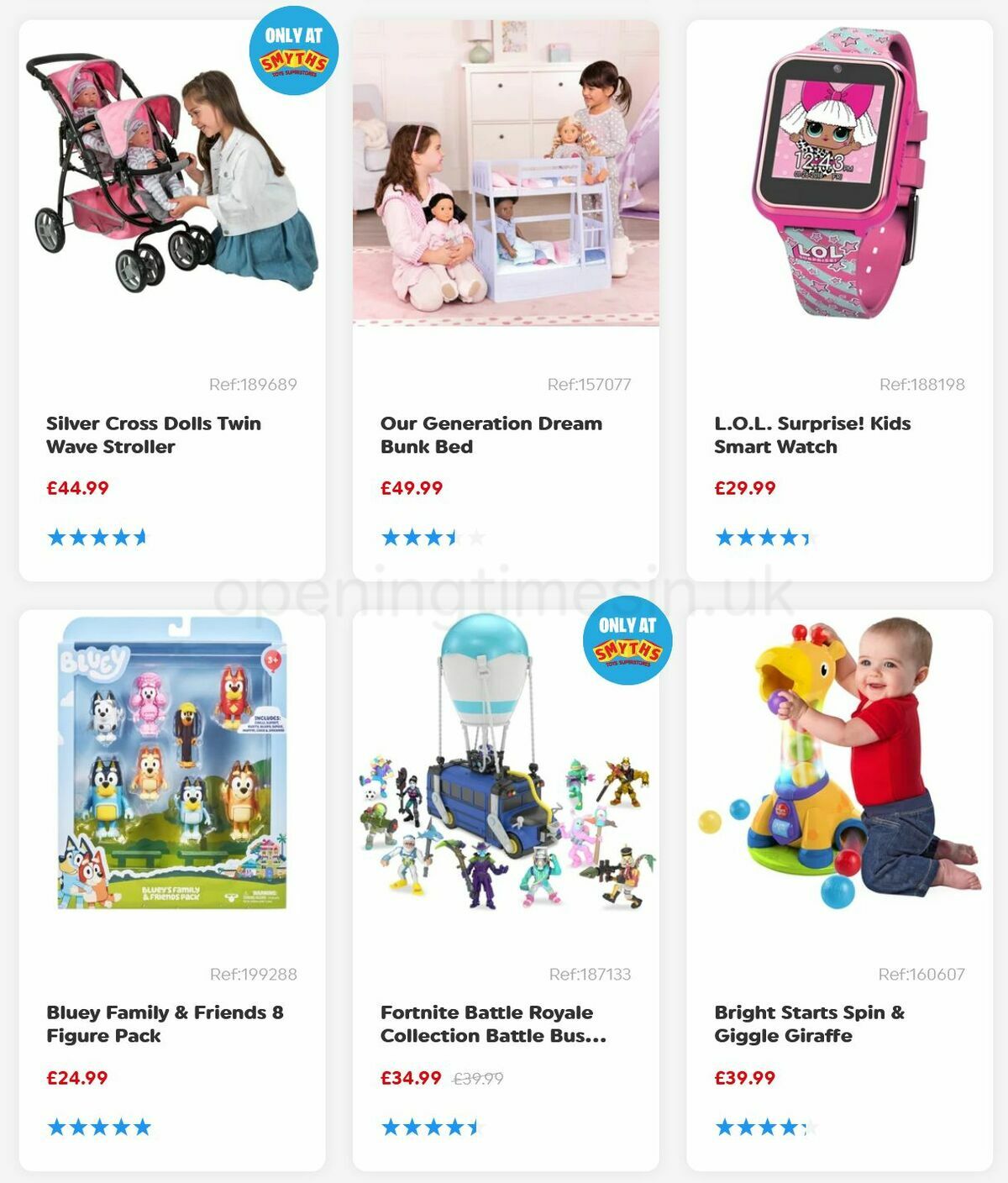 Smyths Toys Offers from 16 October