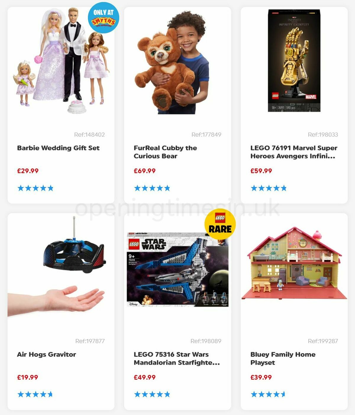 Smyths Toys Offers from 16 October