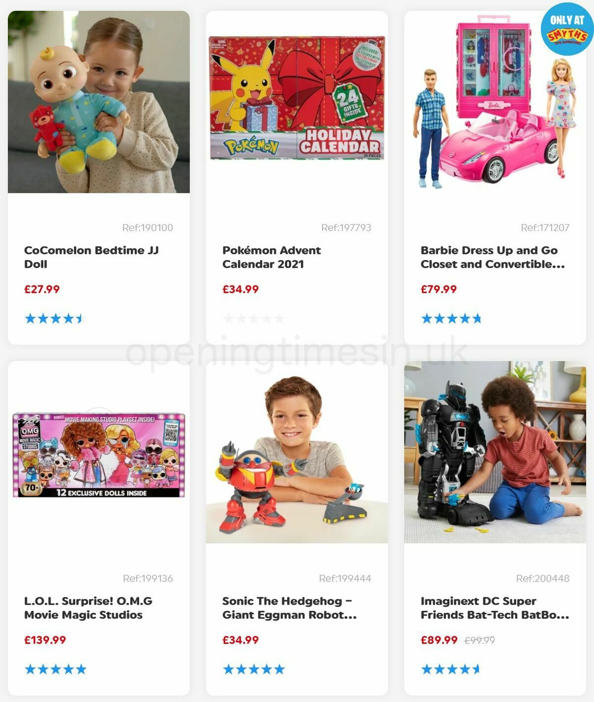 Smyths Toys Offers from 16 October