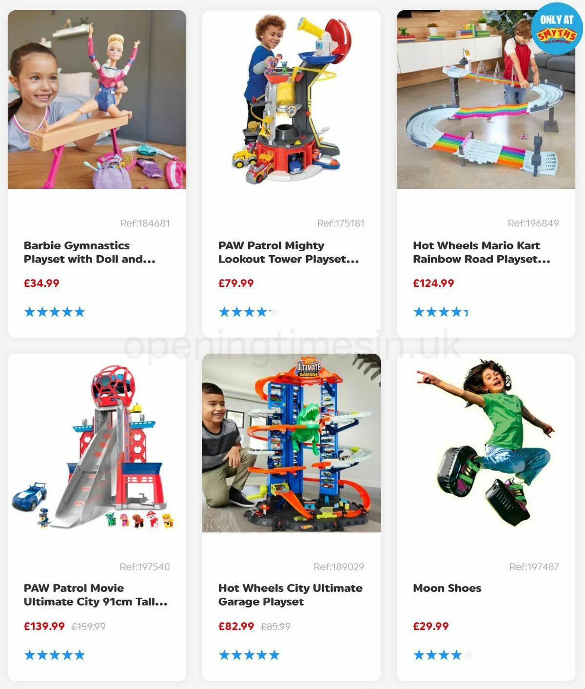 Smyths Toys Offers from 16 October