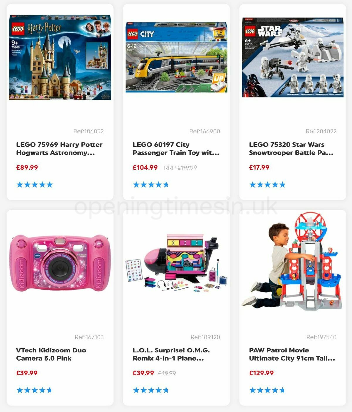 Smyths Toys Offers from 8 January