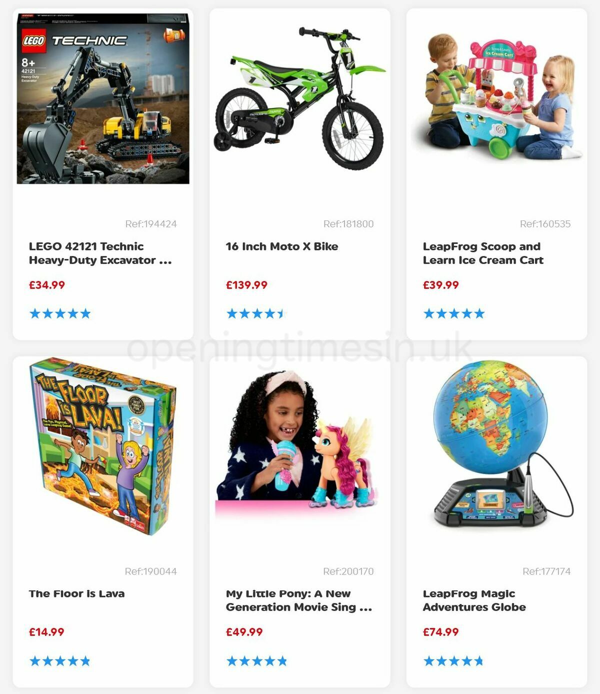 Smyths Toys Offers from 8 January