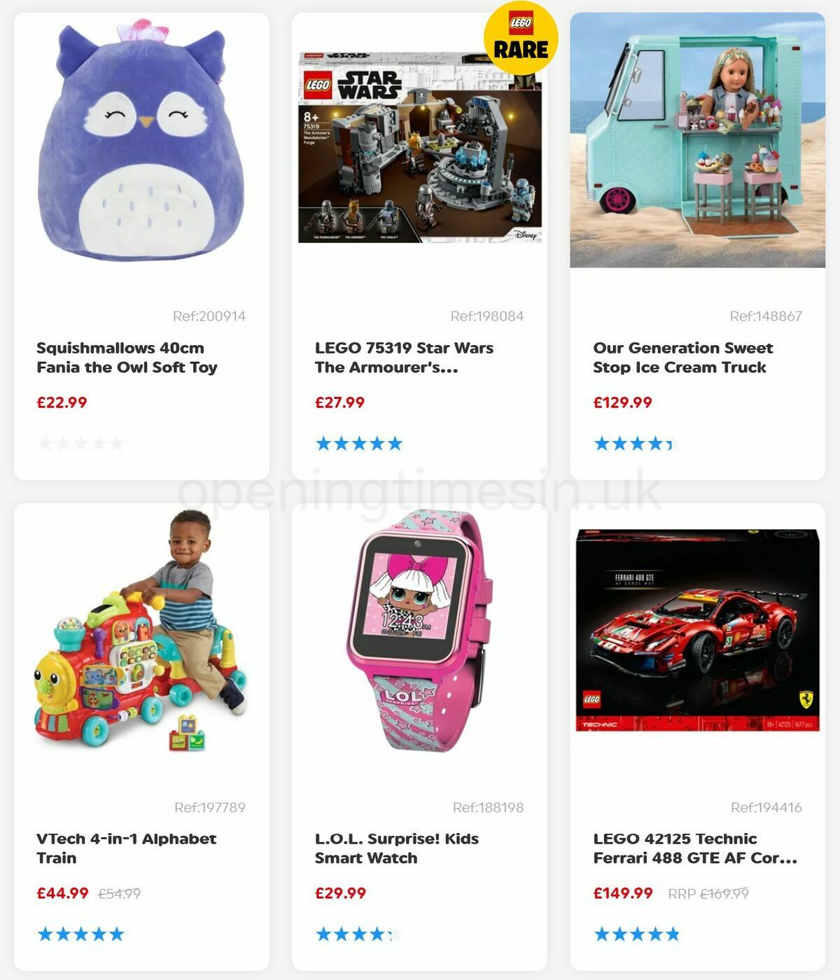 Smyths Toys Offers from 8 January