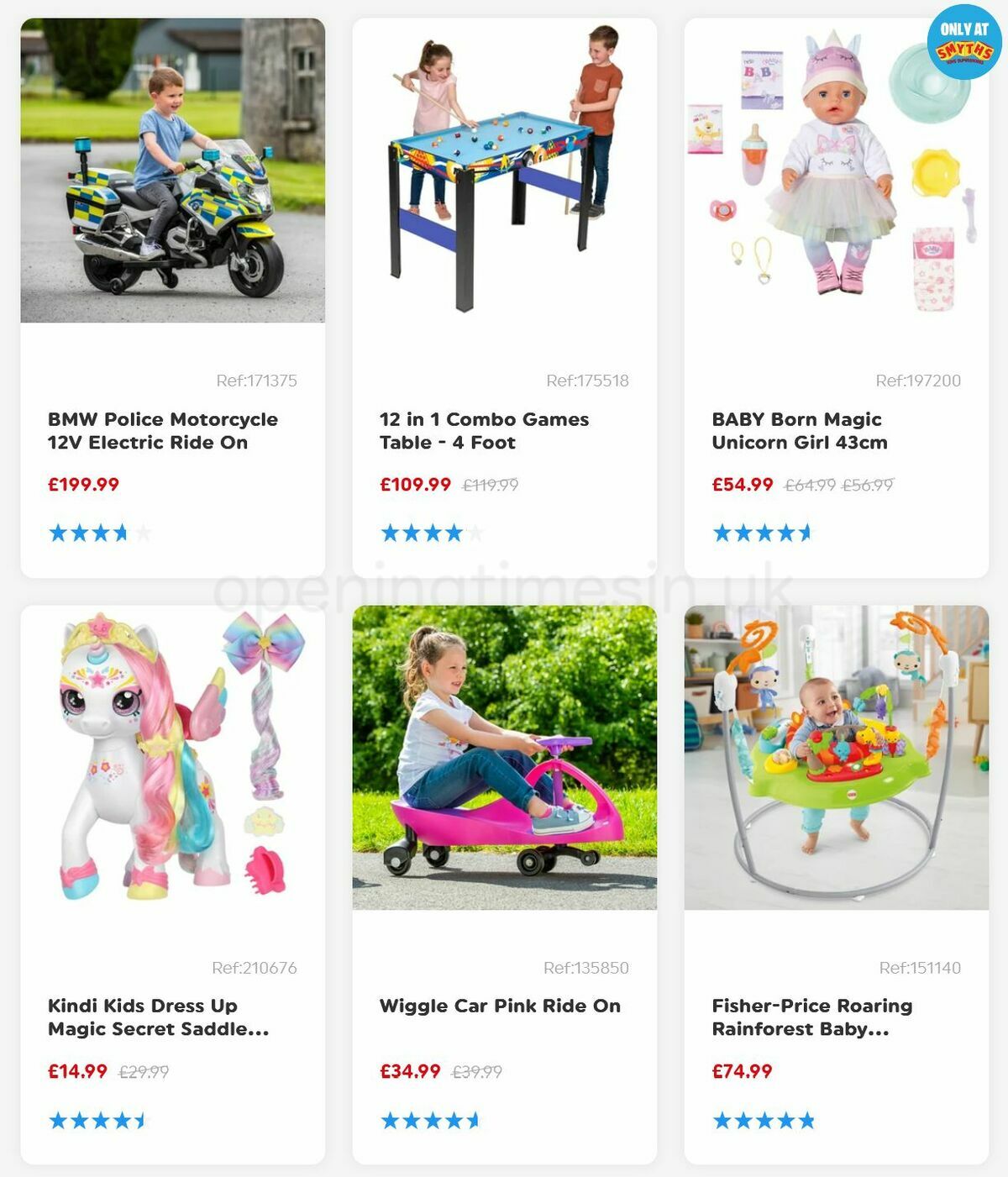 Smyths Toys Offers from 17 June