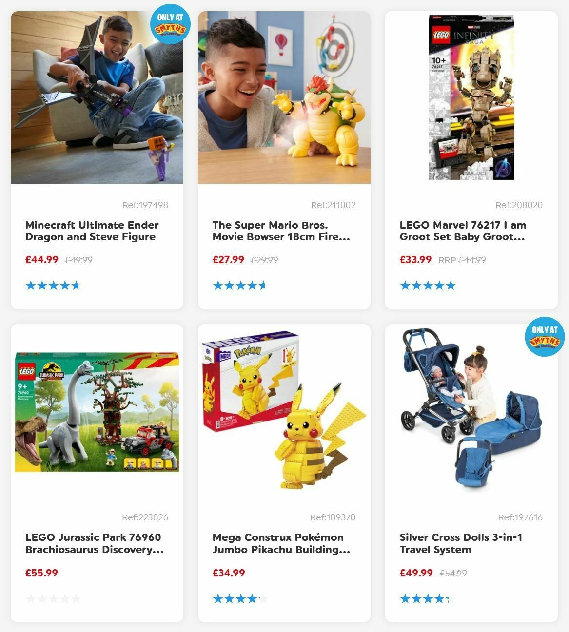 Smyths Toys Offers from 20 October