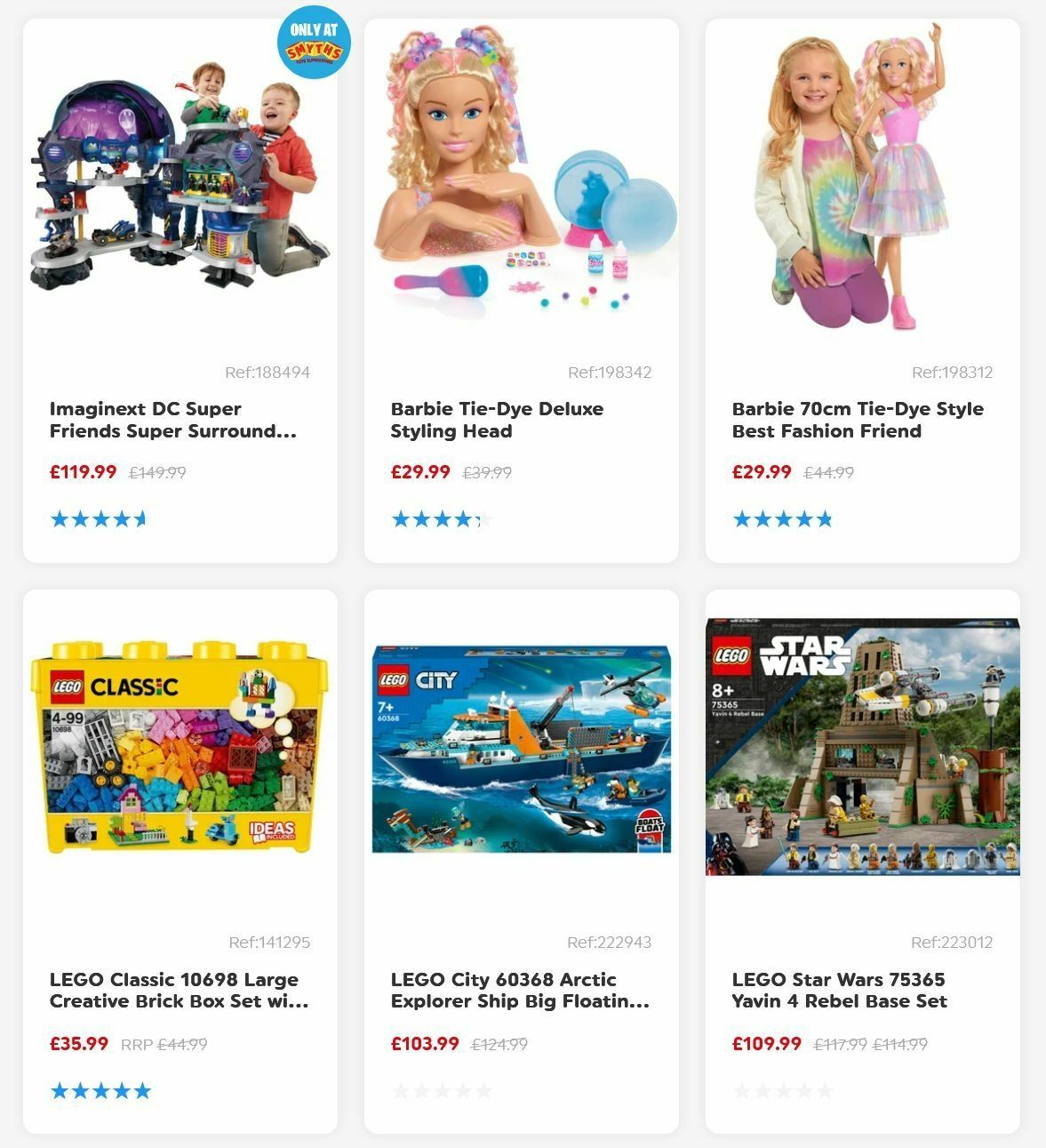 Smyths Toys Offers from 20 October