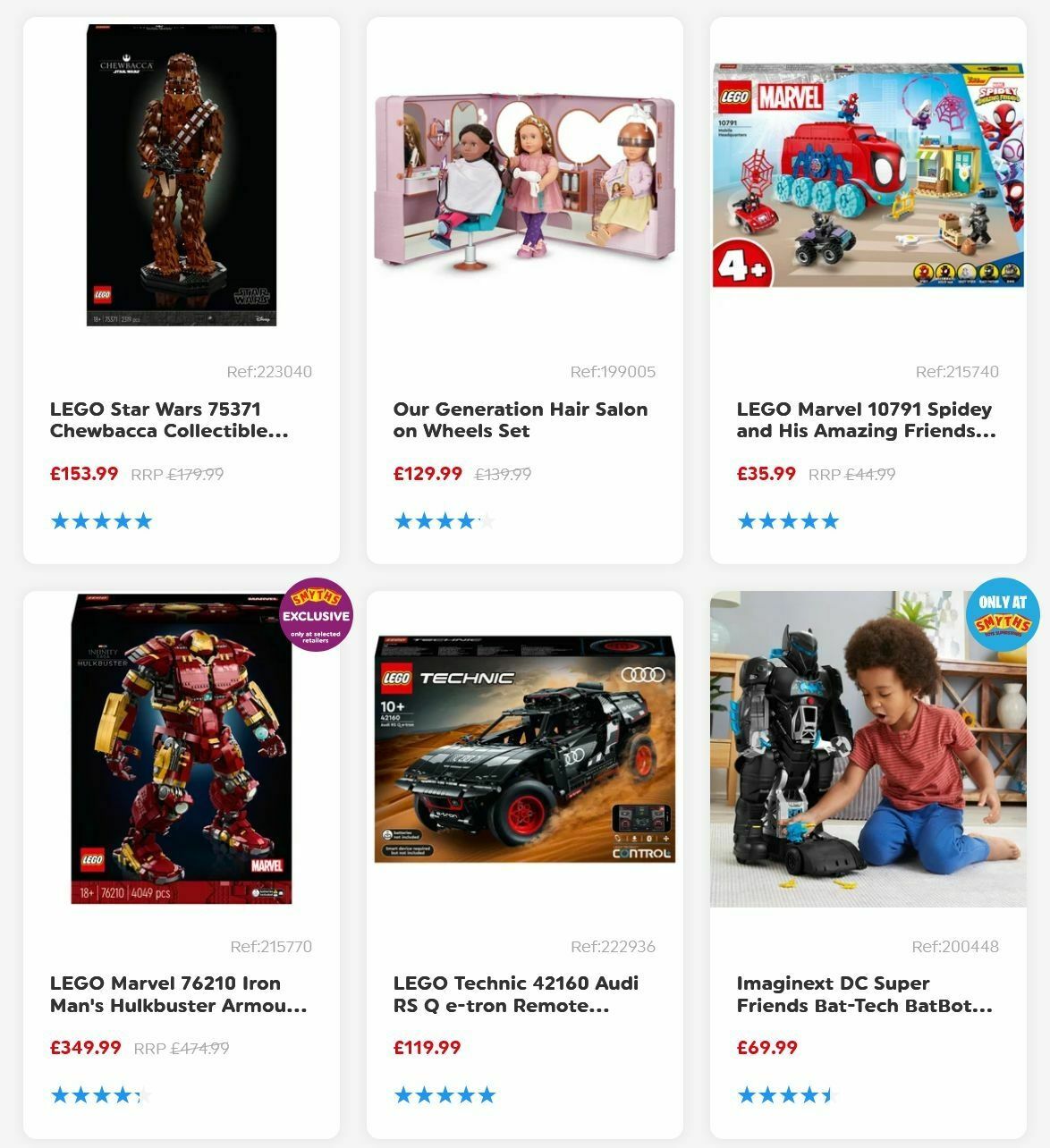 Smyths Toys Offers from 20 October