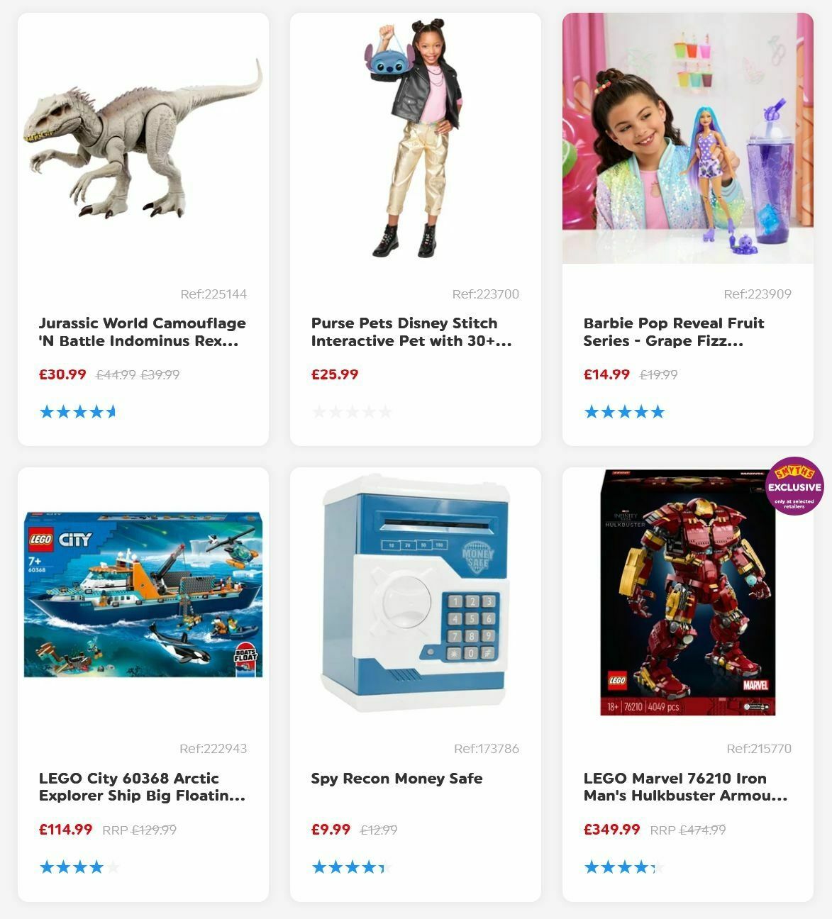 Smyths Toys Offers from 3 November