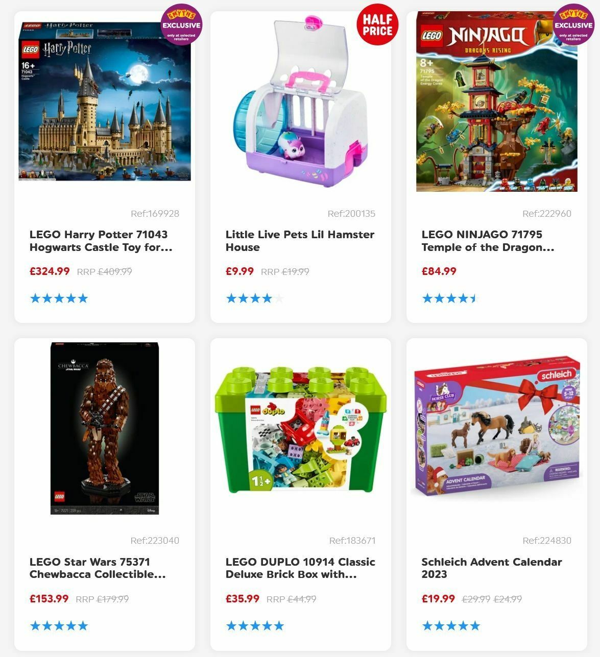 Smyths Toys Offers from 3 November