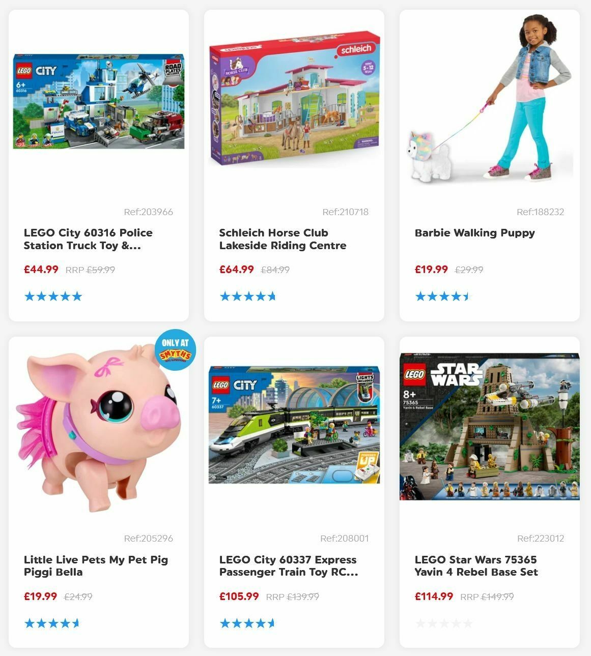 Smyths Toys Offers from 3 November