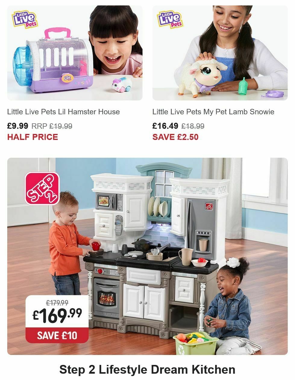 Smyths Toys Offers from 3 November