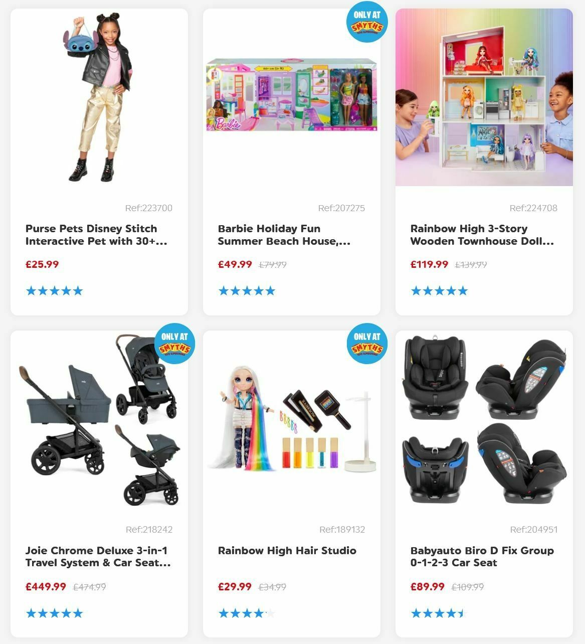 Smyths Toys Offers from 10 November