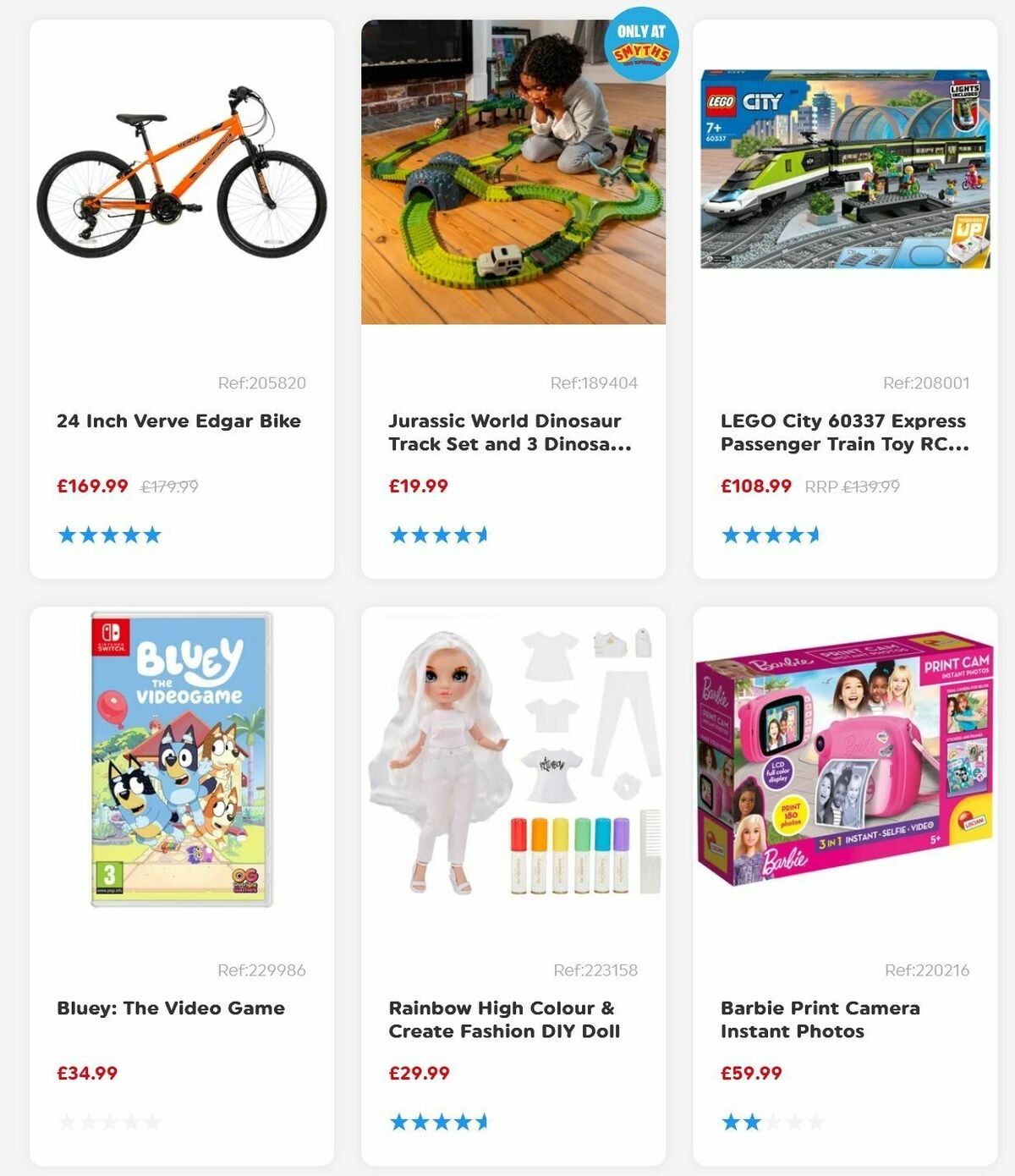 Smyths Toys Offers from 15 December