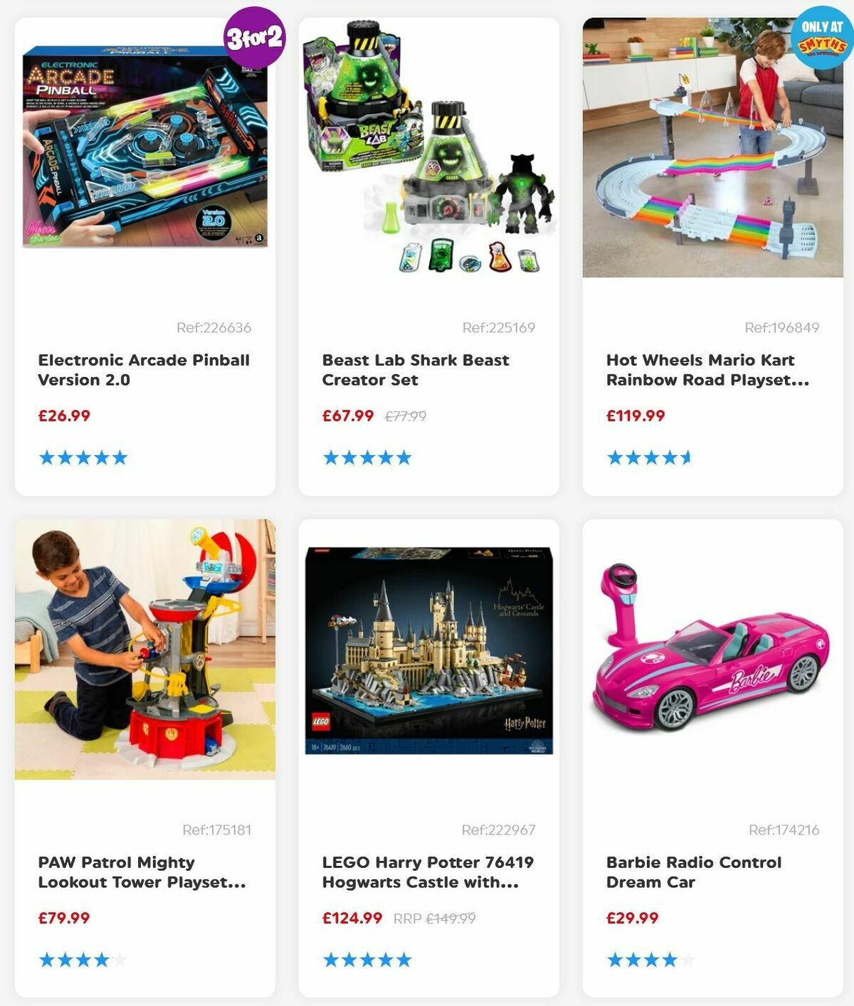 Smyths Toys Offers from 15 December