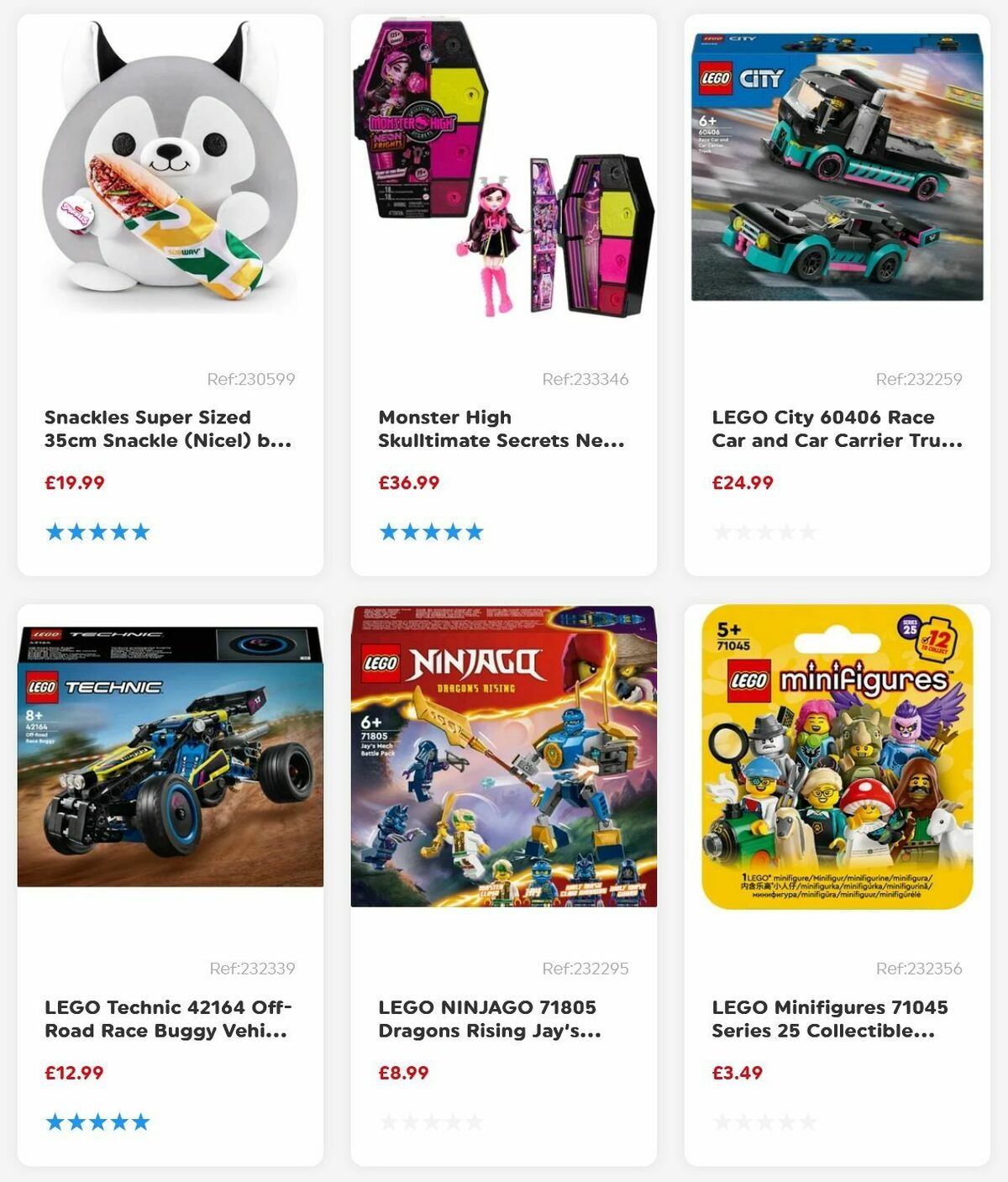 Smyths Toys Offers from 15 January