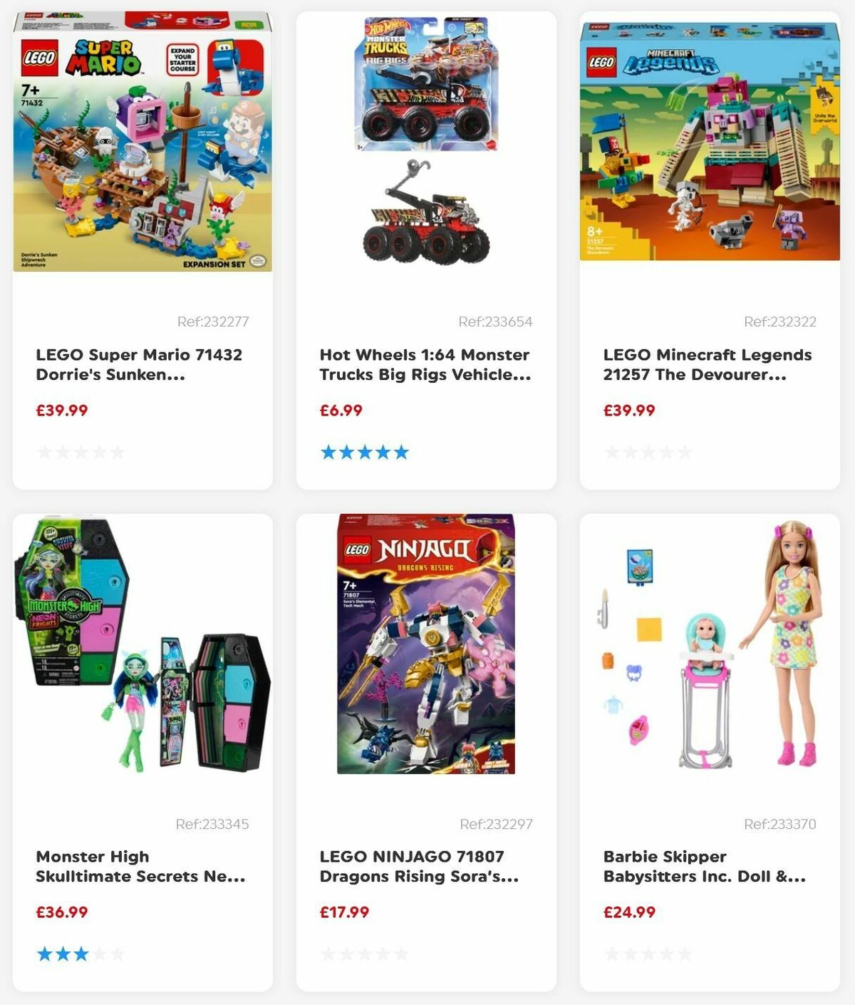 Smyths Toys Offers from 15 January