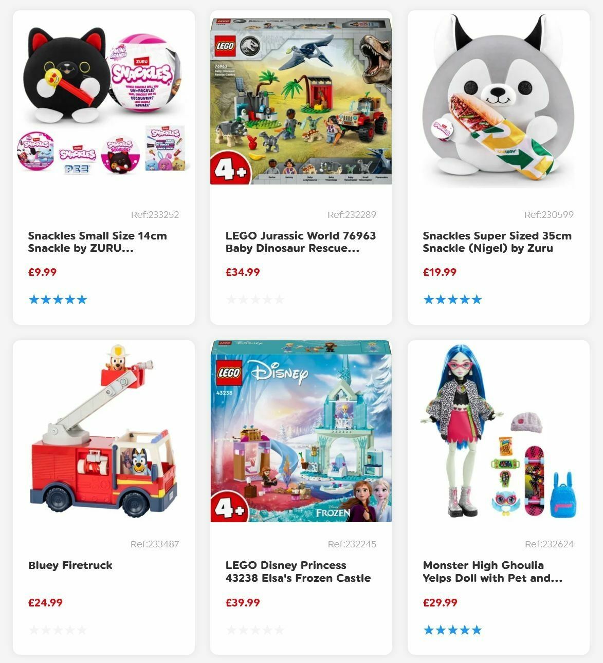 Smyths Toys Offers from 27 January