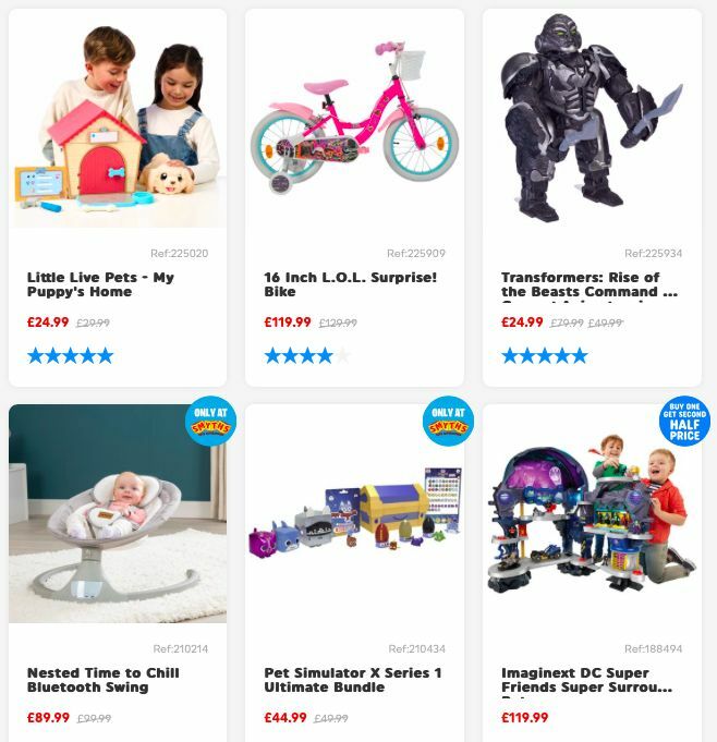 Smyths Toys Offers from 5 April