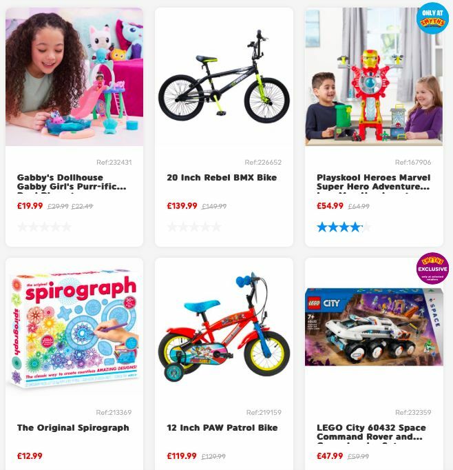 Smyths Toys Offers from 5 April