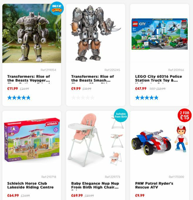 Smyths Toys Offers from 5 April