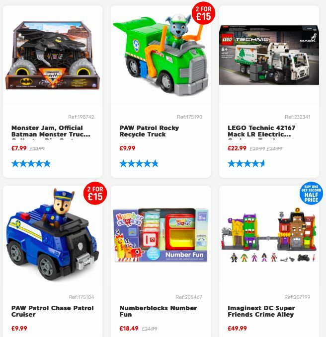 Smyths Toys Offers from 5 April