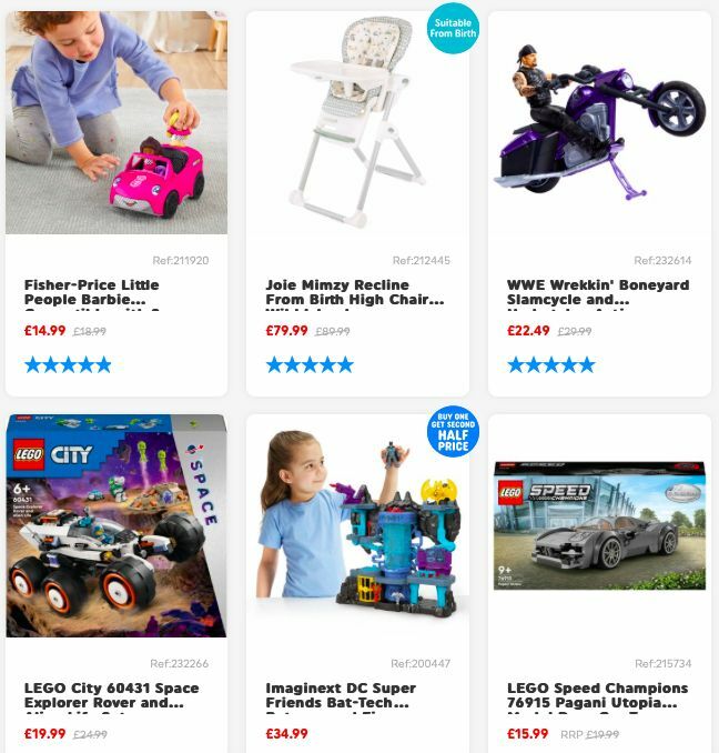 Smyths Toys Offers from 5 April