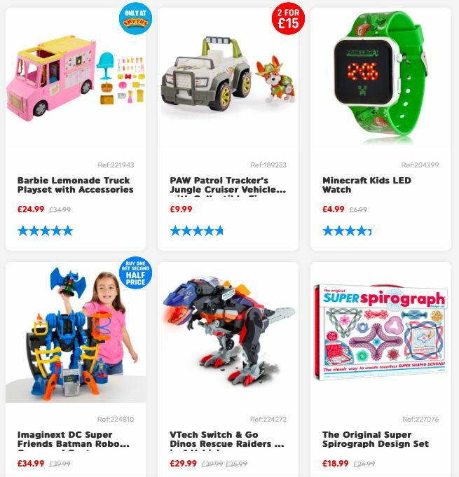 Smyths Toys Offers from 5 April