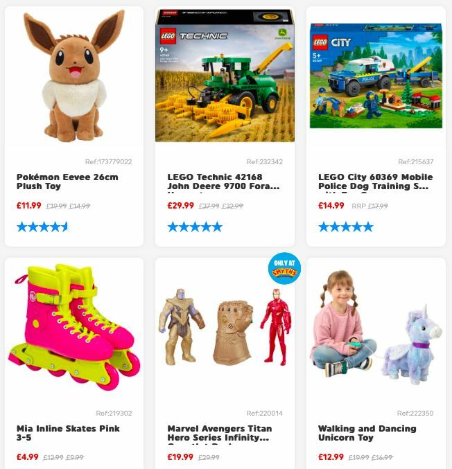 Smyths Toys Offers from 5 April