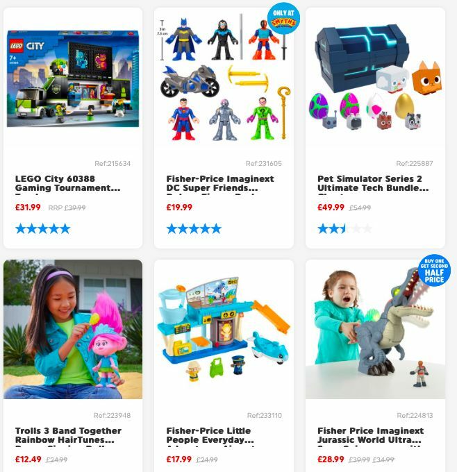 Smyths Toys Offers from 5 April