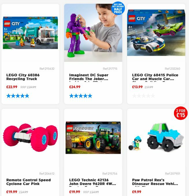 Smyths Toys Offers from 5 April