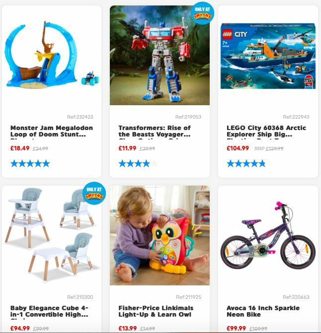 Smyths Toys Offers from 5 April