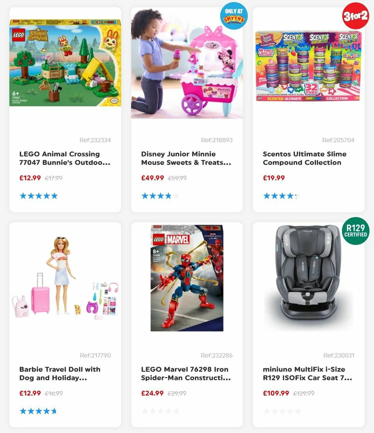 Smyths Toys Offers from 3 May