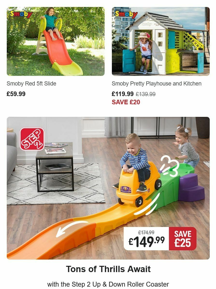 Smyths Toys Offers from 12 July