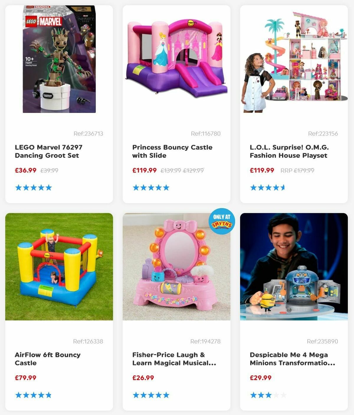 Smyths Toys Offers from 17 August