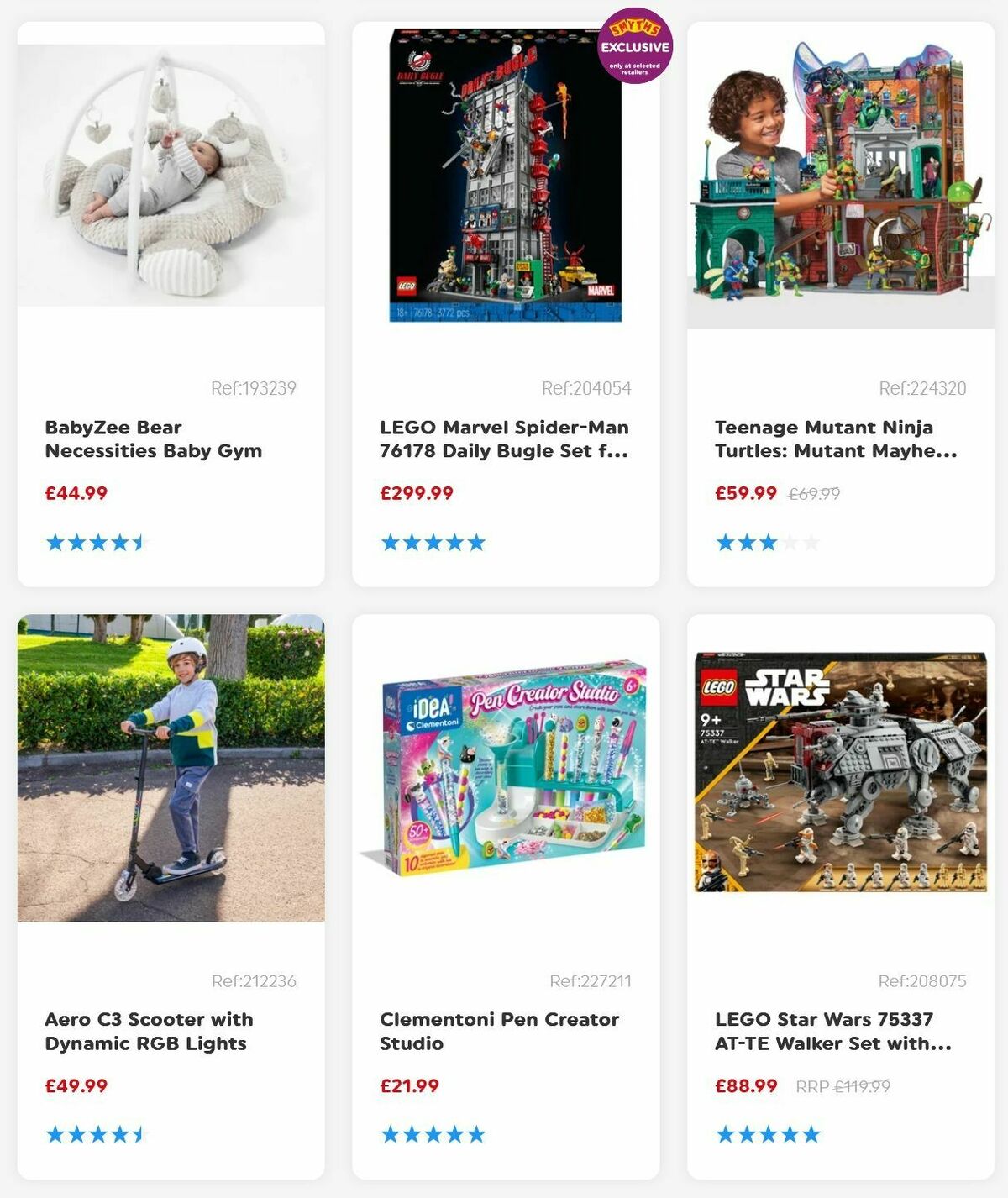 Smyths Toys Offers from 17 August