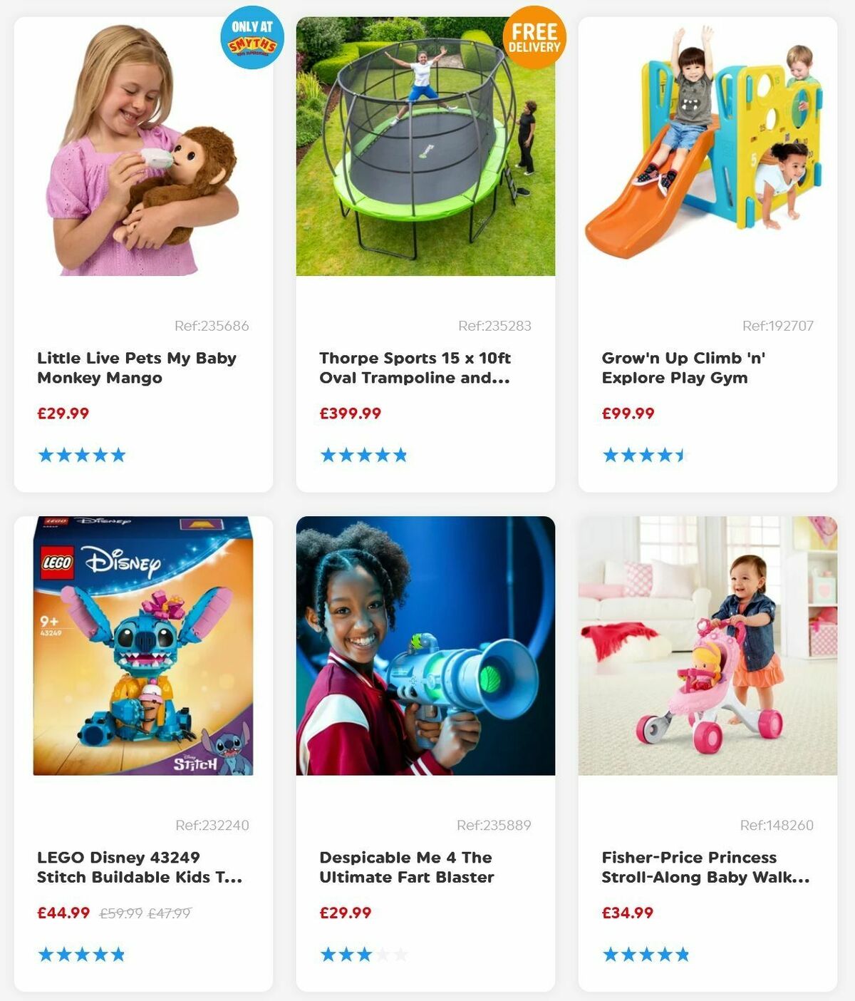 Smyths Toys Offers from 17 August