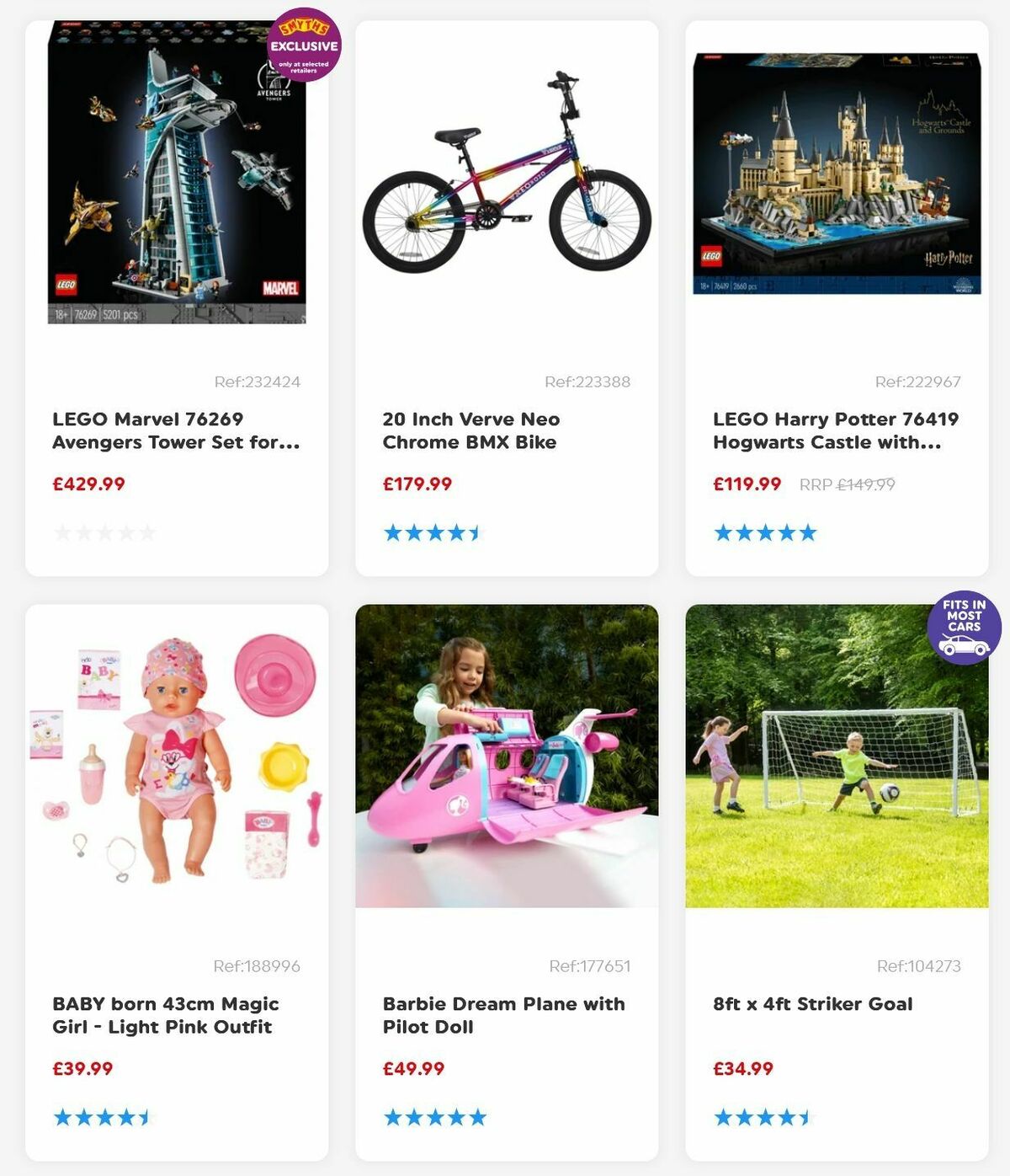 Smyths Toys Offers from 17 August