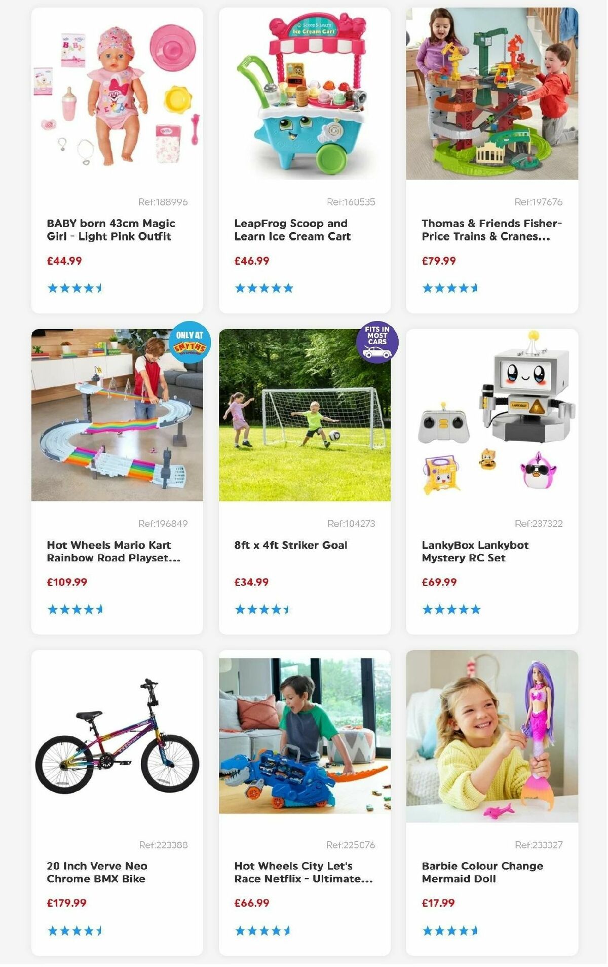 Smyths Toys Offers from 30 August